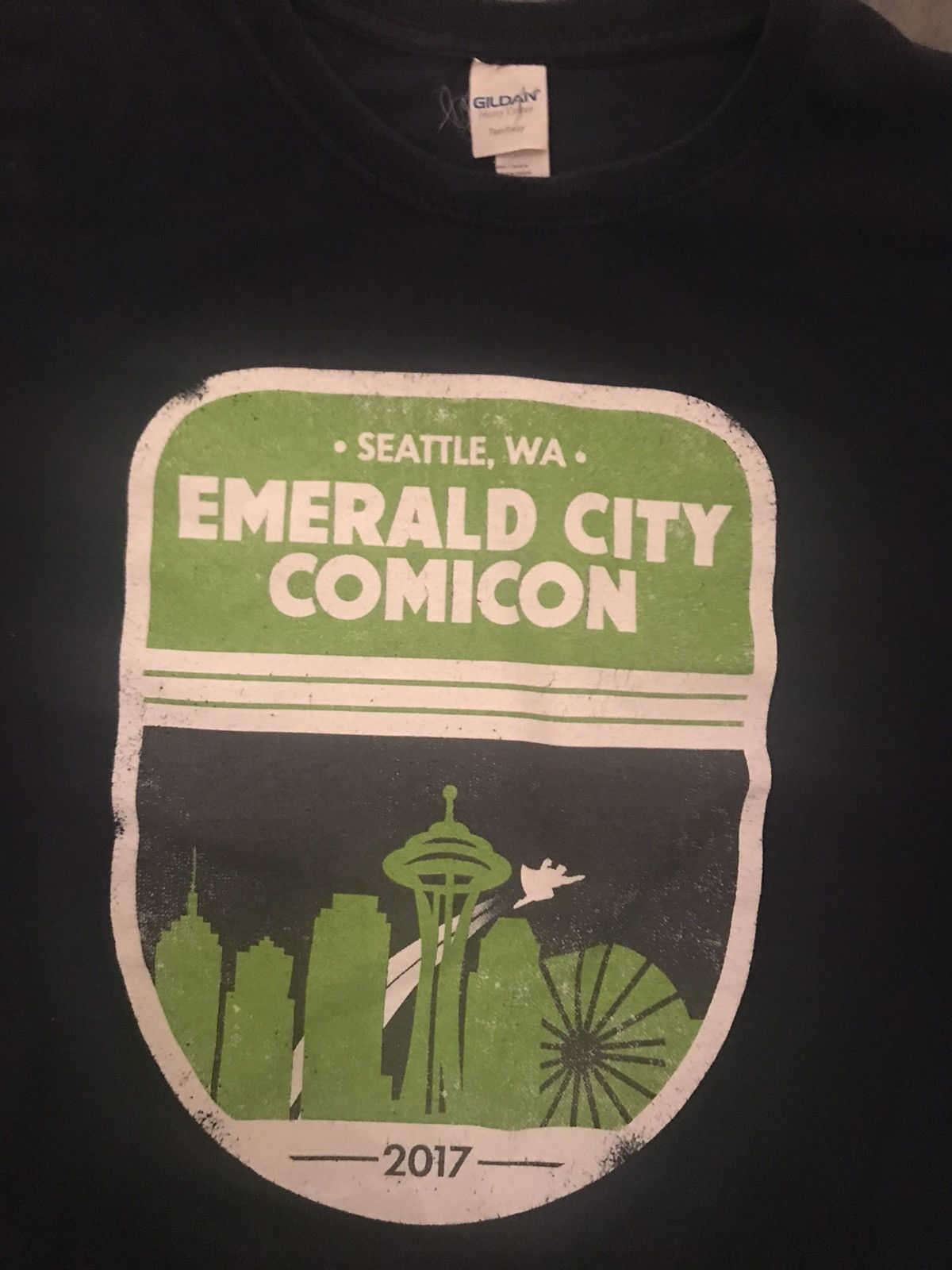 Band Tees 2017 EMRALD CITY COMICON Seattle Washington Official Merch Size US L / EU 52-54 / 3 - 2 Thumbnail