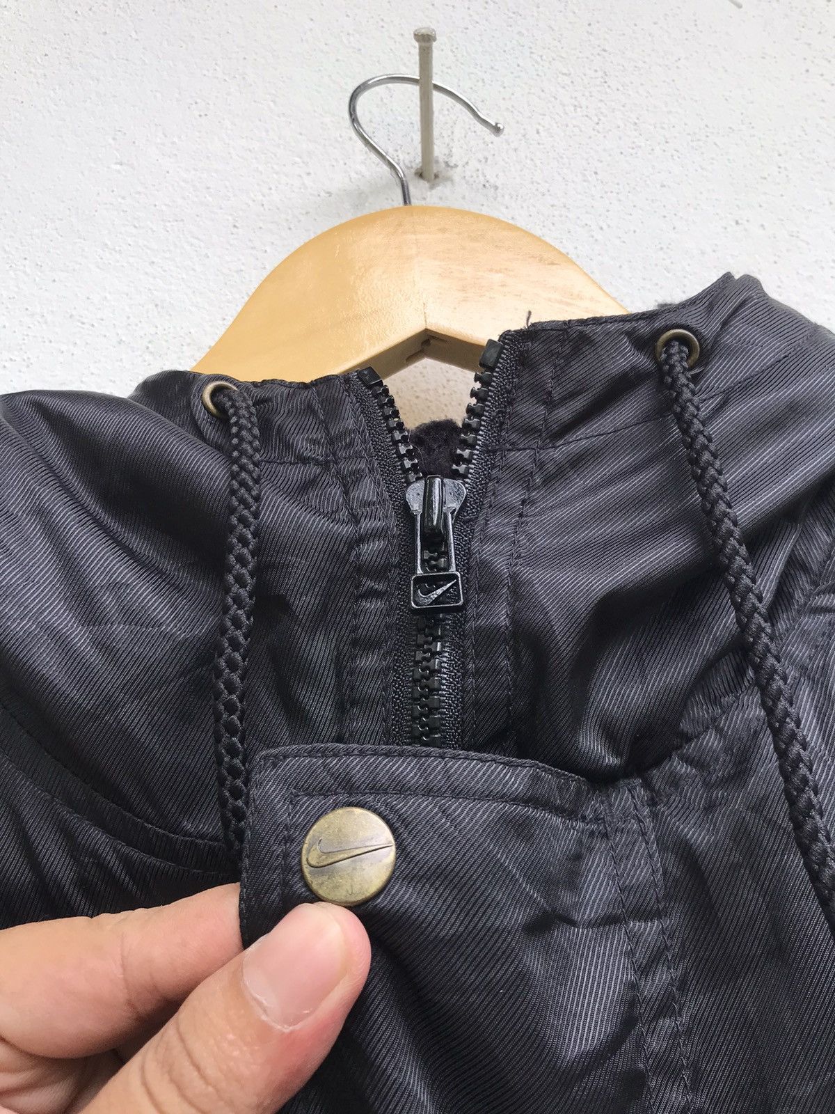 Nike 🔥90s Nike Raincoat Hoodie Size US L / EU 52-54 / 3 - 10 Thumbnail