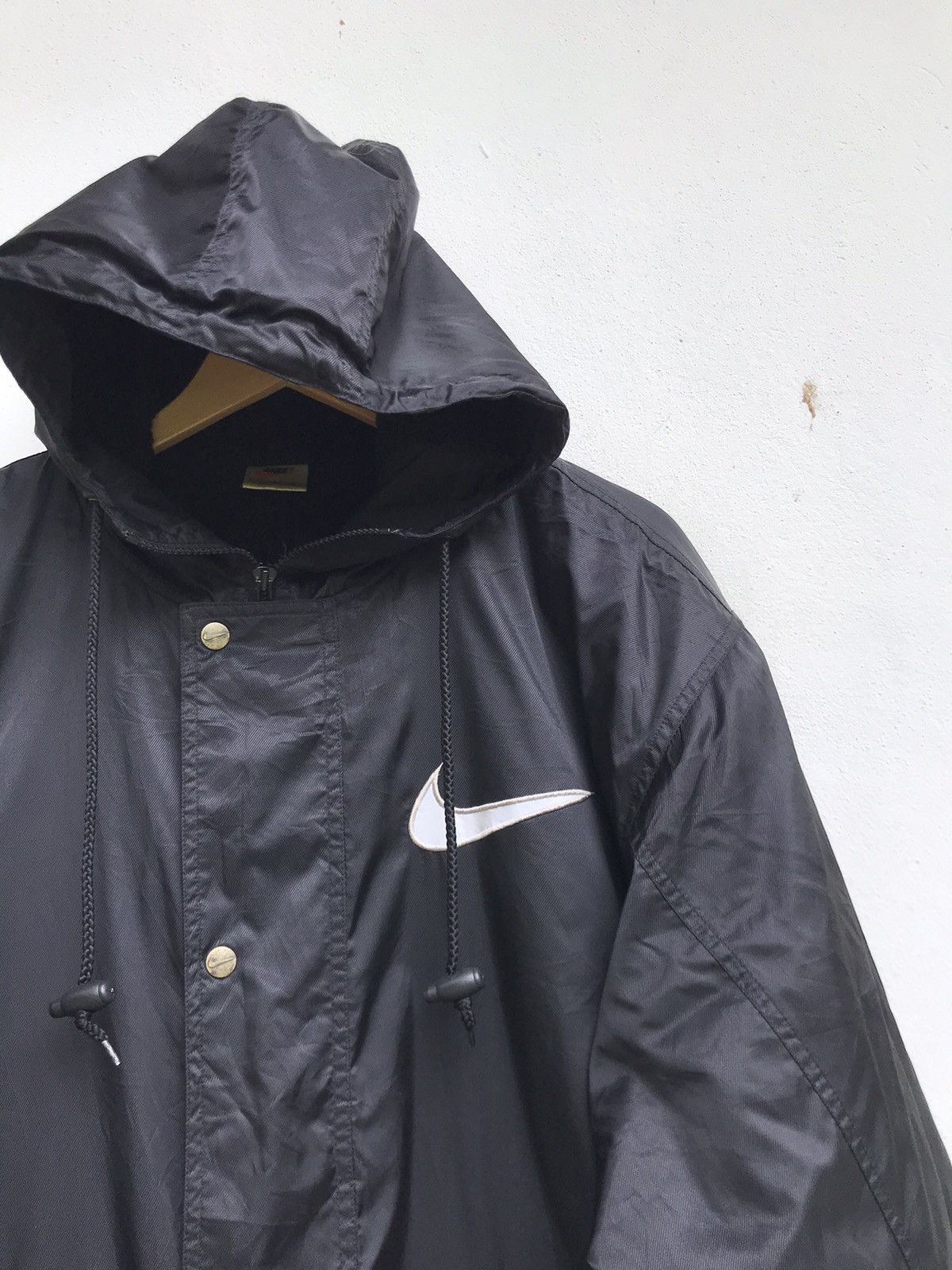 Nike 🔥90s Nike Raincoat Hoodie Size US L / EU 52-54 / 3 - 3 Thumbnail