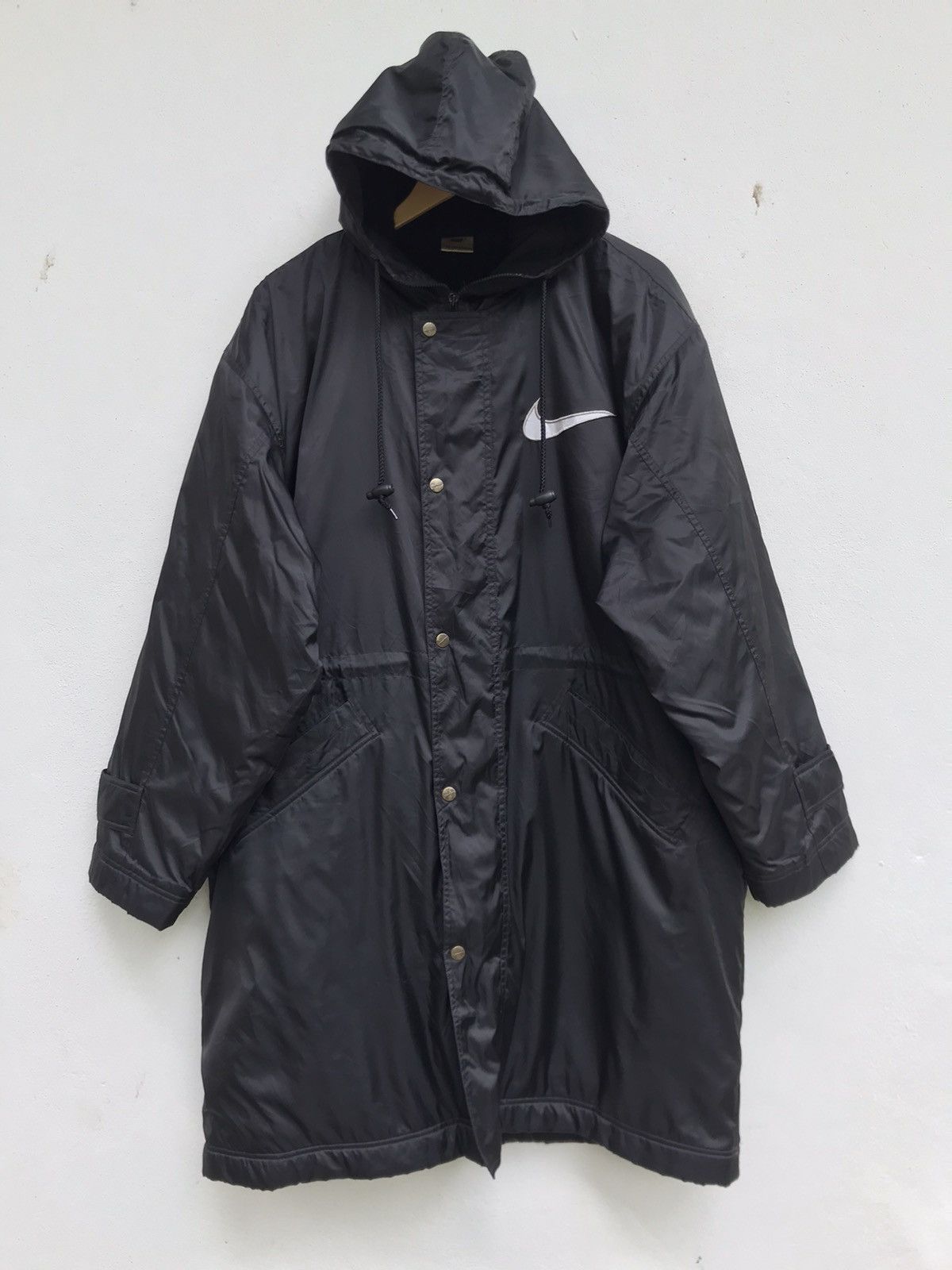 Nike 🔥90s Nike Raincoat Hoodie Size US L / EU 52-54 / 3 - 2 Thumbnail
