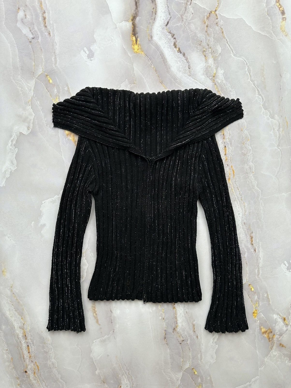 Japanese Brand Vintage Knit Zip Sweater Size S / US 4 / IT 40 - 1 Thumbnail