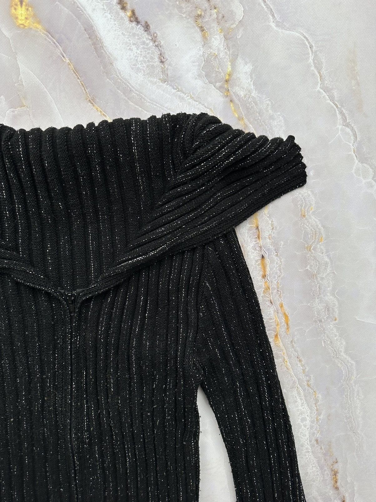 Japanese Brand Vintage Knit Zip Sweater Size S / US 4 / IT 40 - 3 Thumbnail