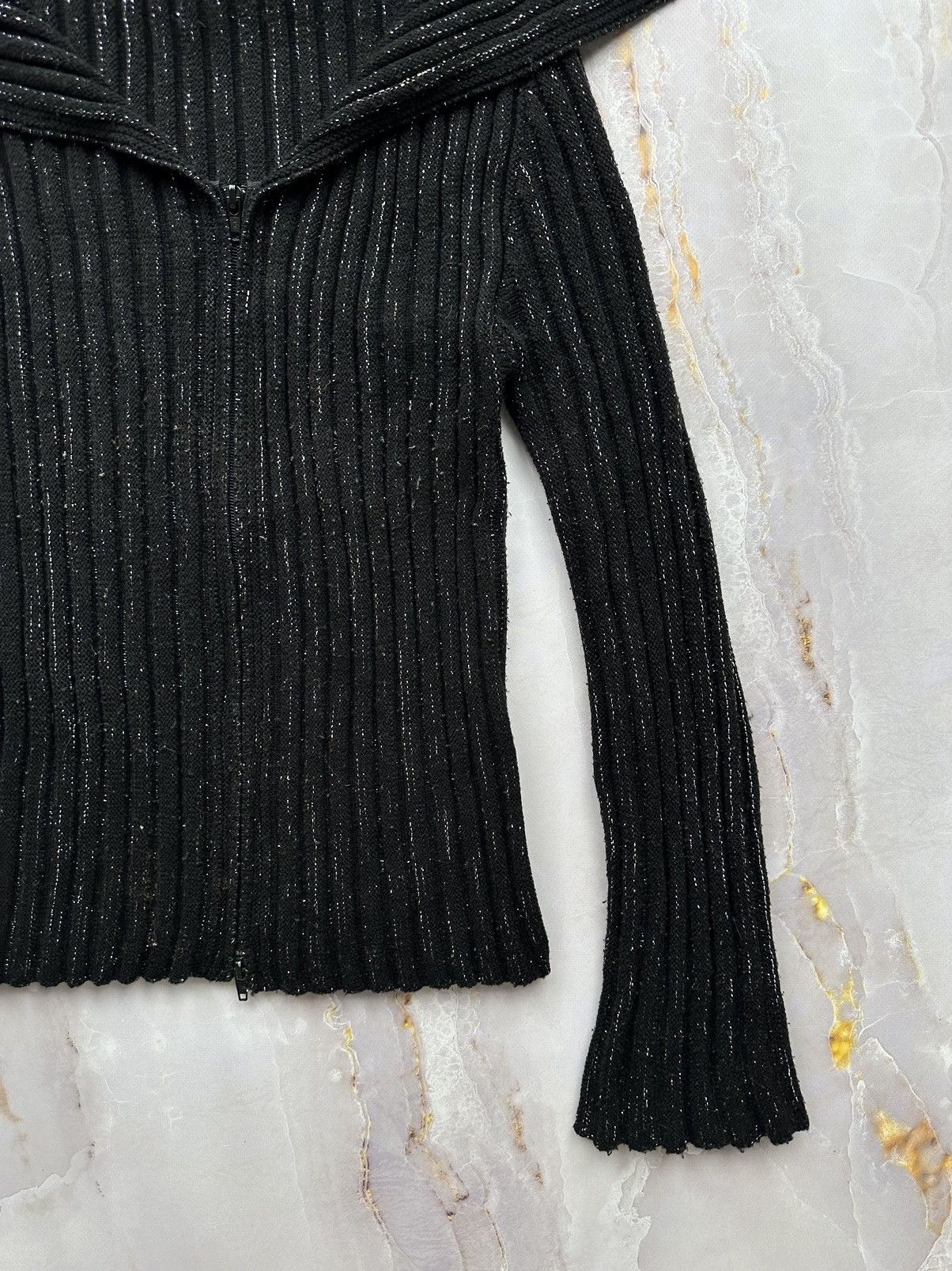 Japanese Brand Vintage Knit Zip Sweater Size S / US 4 / IT 40 - 5 Thumbnail