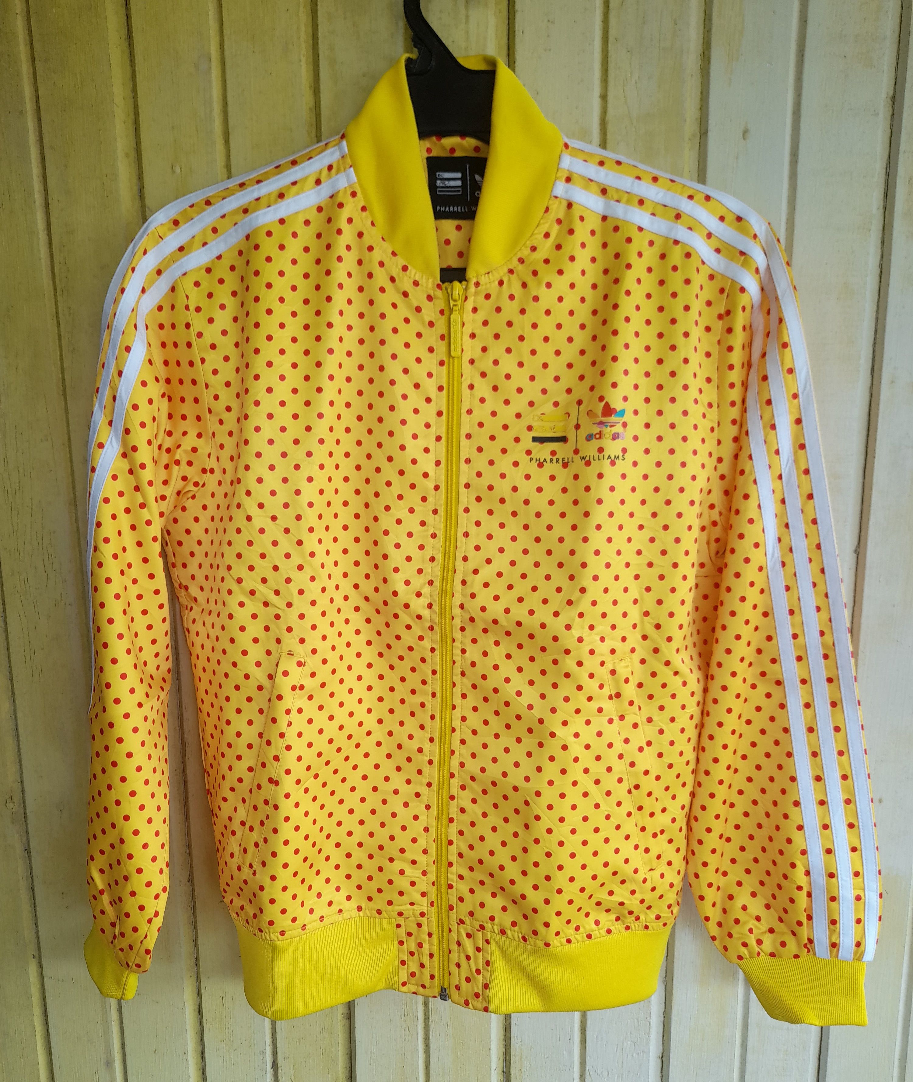 Adidas pharrell williams polka dot jacket hotsell