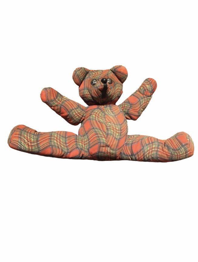 image of Chrome Hearts Plush Toy Teddy Bear in Red, Men's