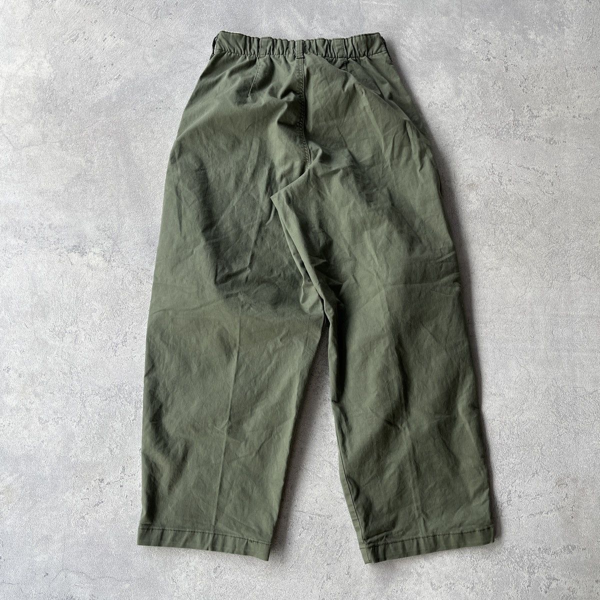 Japanese Brand Y2K Something Super Wide Baloon Fatigue Pants Size US 28 / EU 44 - 3 Thumbnail