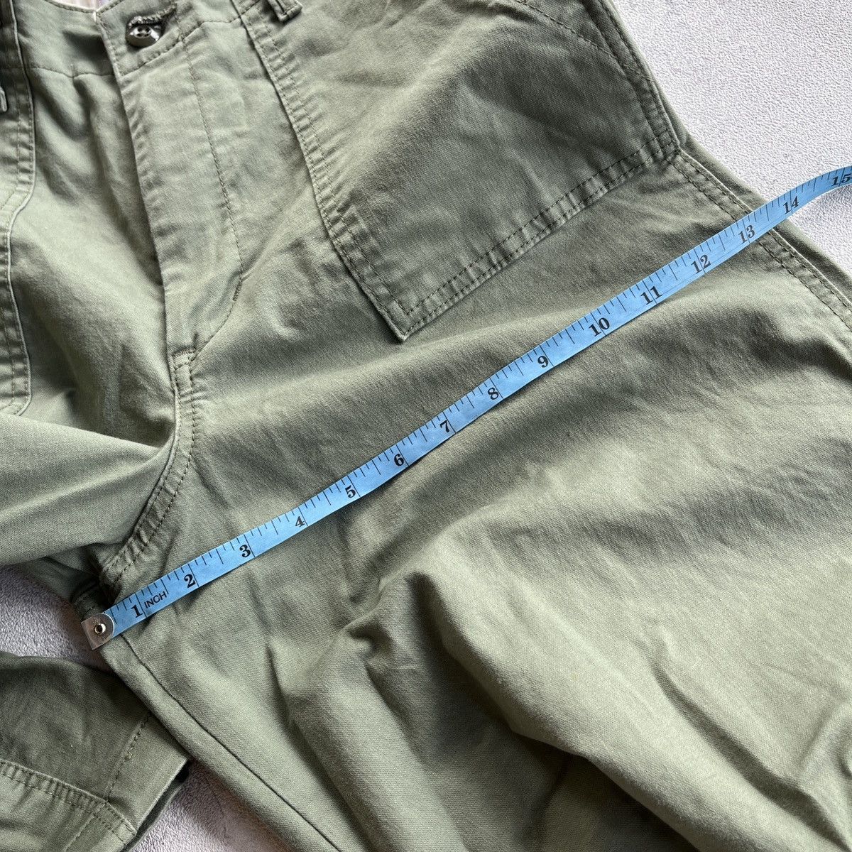 Japanese Brand Y2K Something Super Wide Baloon Fatigue Pants Size US 28 / EU 44 - 7 Thumbnail