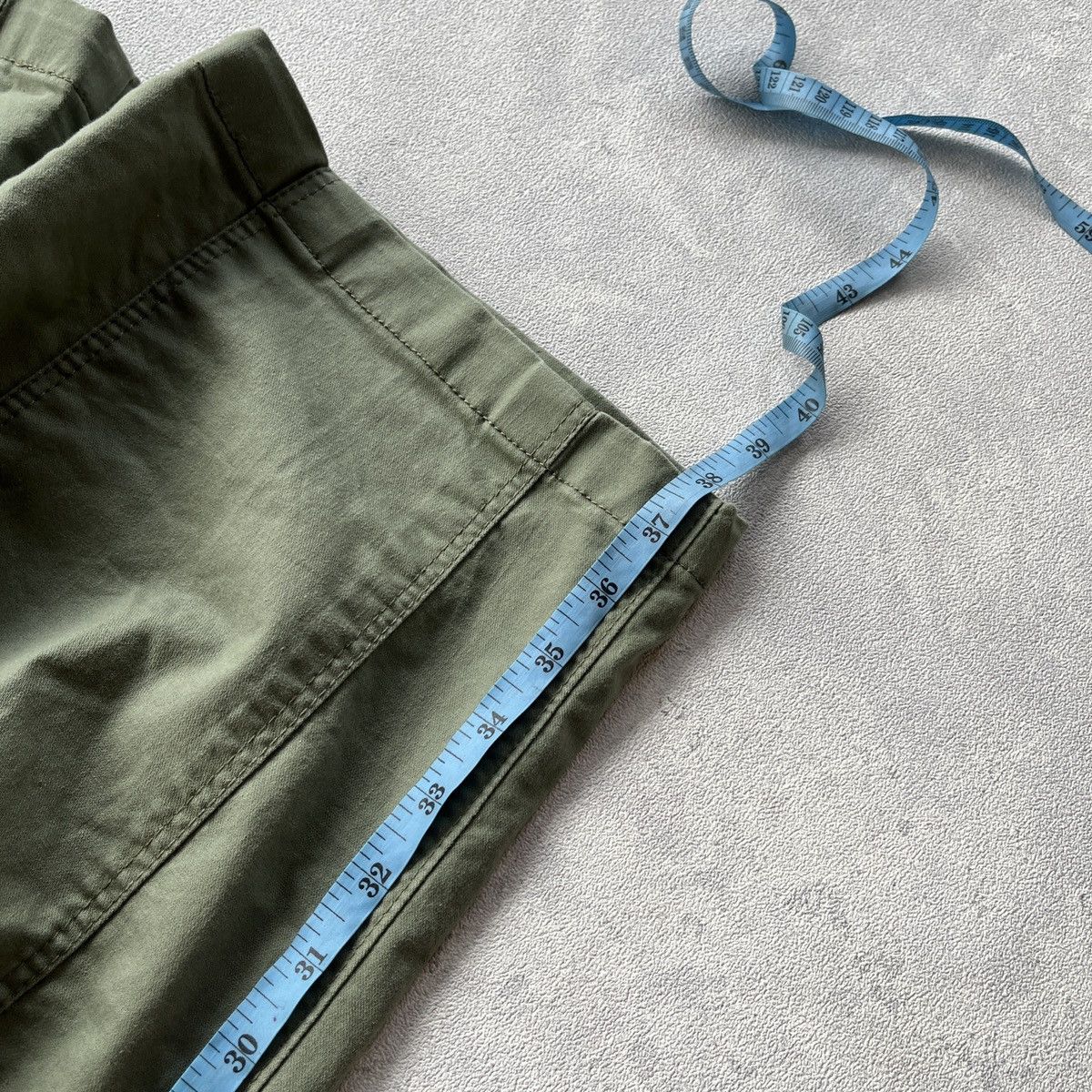 Japanese Brand Y2K Something Super Wide Baloon Fatigue Pants Size US 28 / EU 44 - 10 Thumbnail