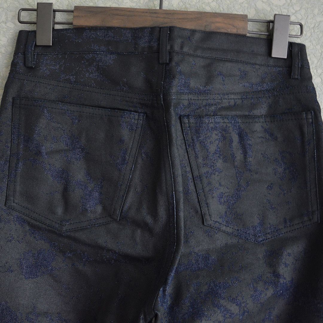 Issey Miyake Yoshiki Hishinuma SS99 Cropped Polyurethane Laminated Jeans Size US 28 / EU 44 - 5 Thumbnail