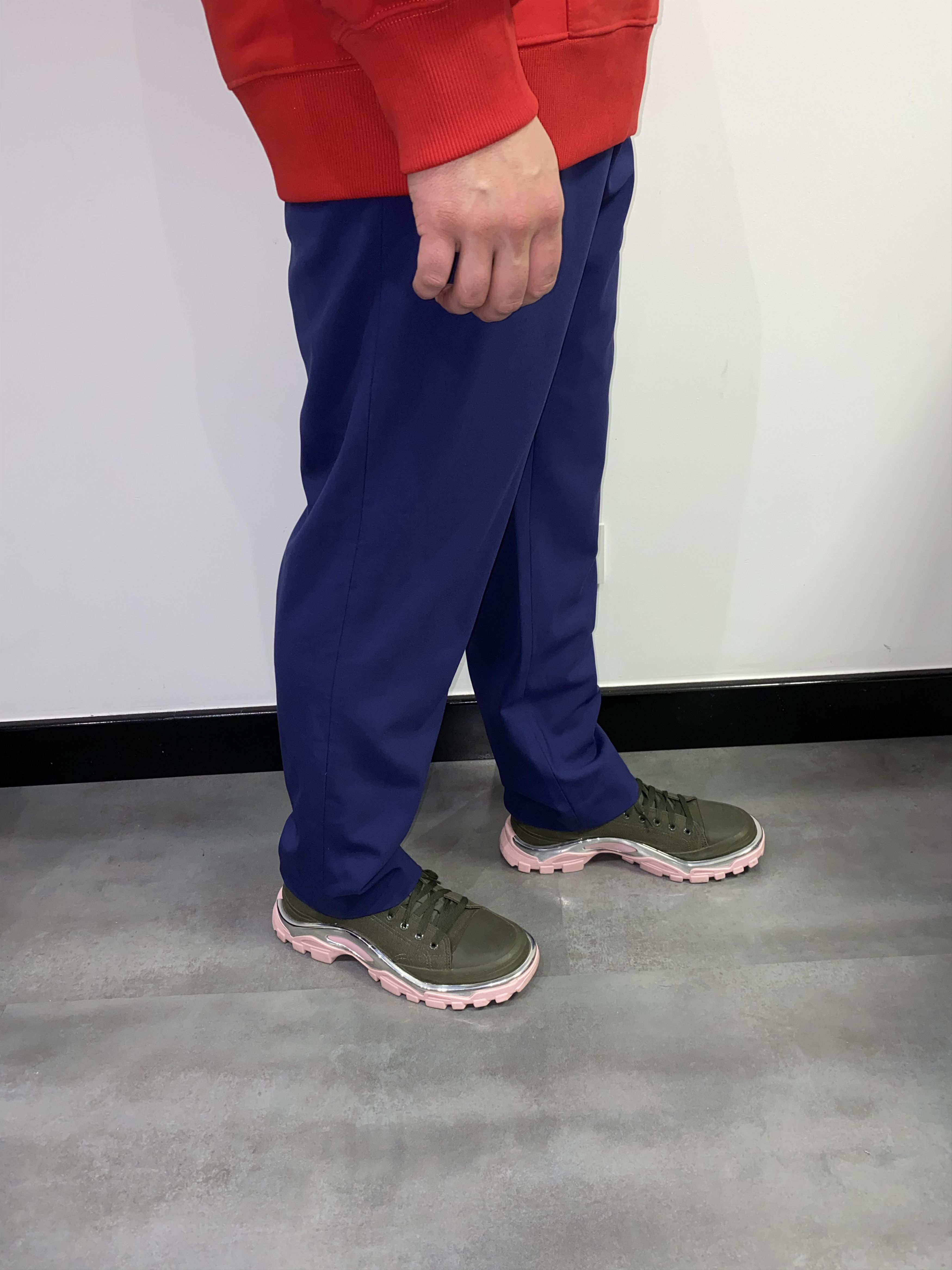 Prada Prada Blue Wool Casual Pants Size US 34 / EU 50 - 3 Thumbnail