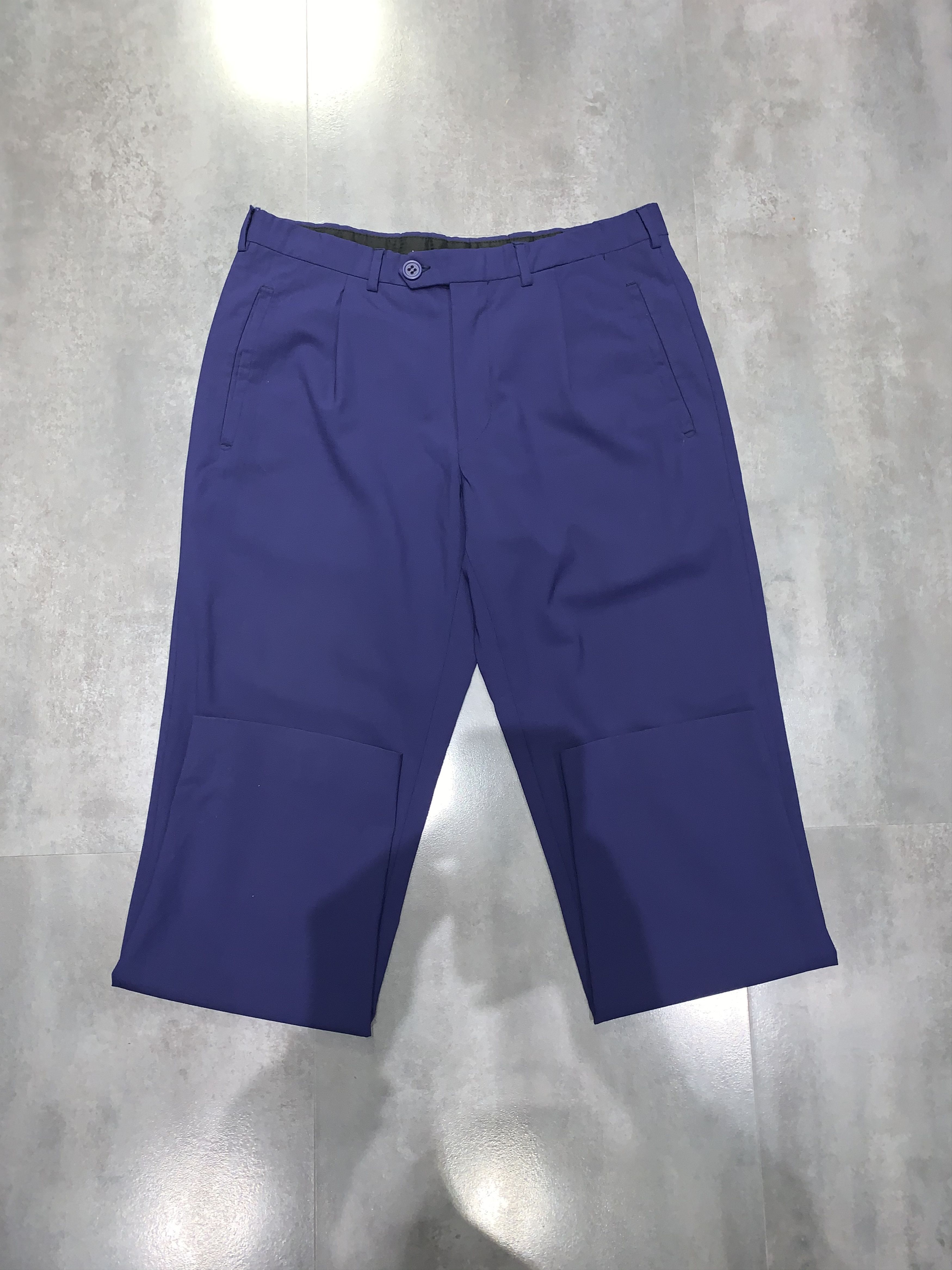 Prada Prada Blue Wool Casual Pants Size US 34 / EU 50 - 8 Thumbnail