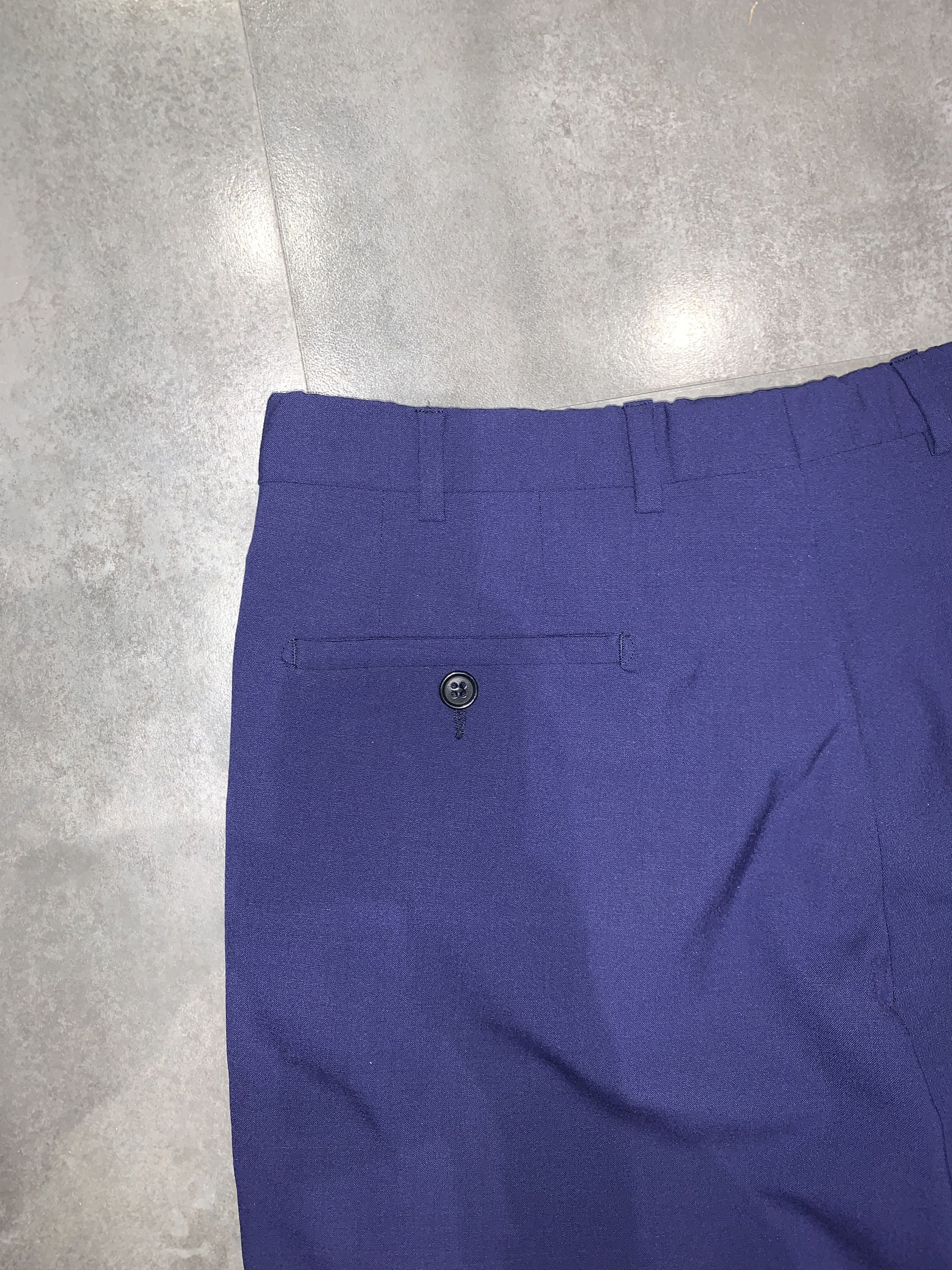 Prada Prada Blue Wool Casual Pants Size US 34 / EU 50 - 11 Thumbnail