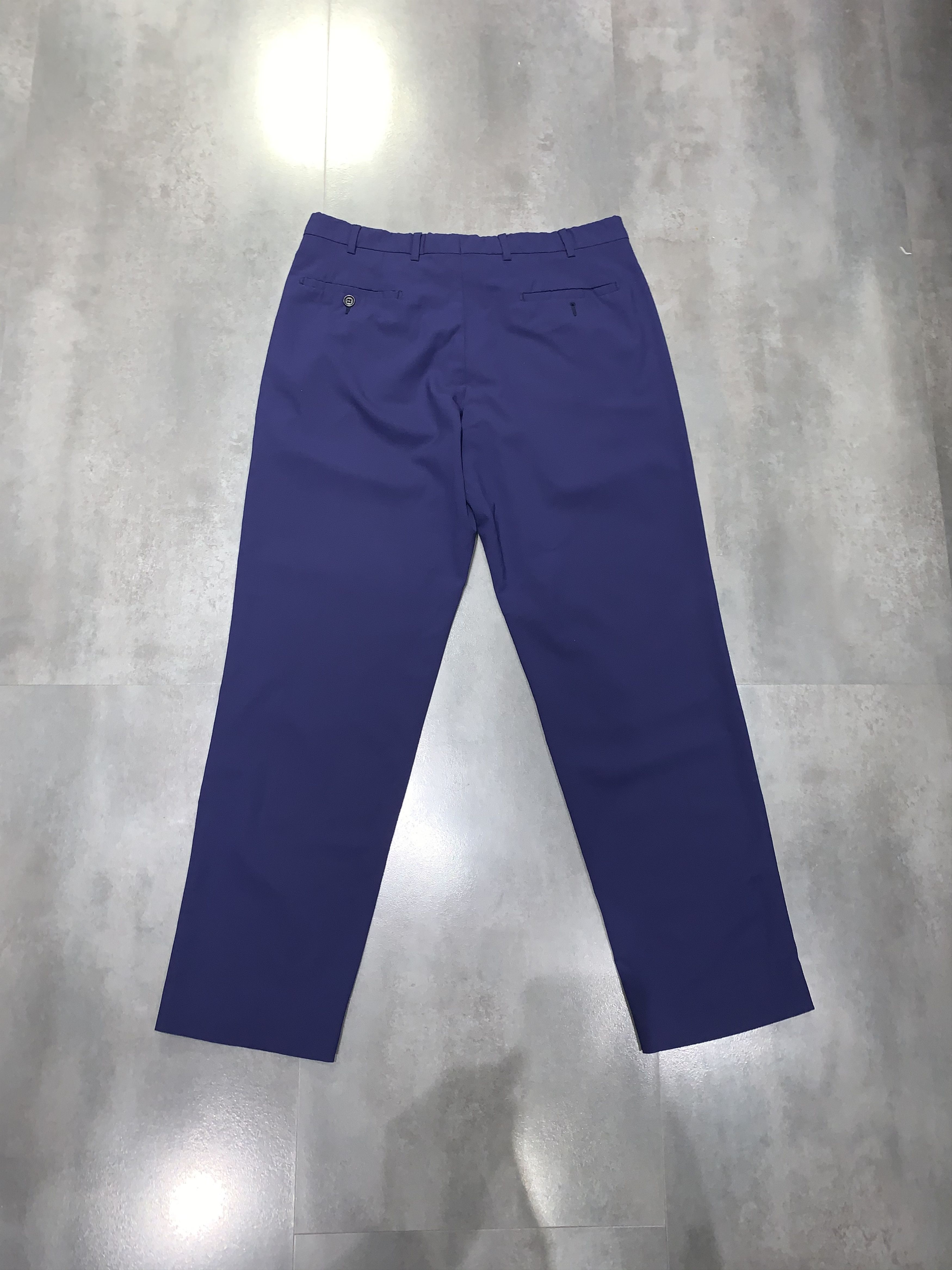 Prada Prada Blue Wool Casual Pants Size US 34 / EU 50 - 10 Thumbnail