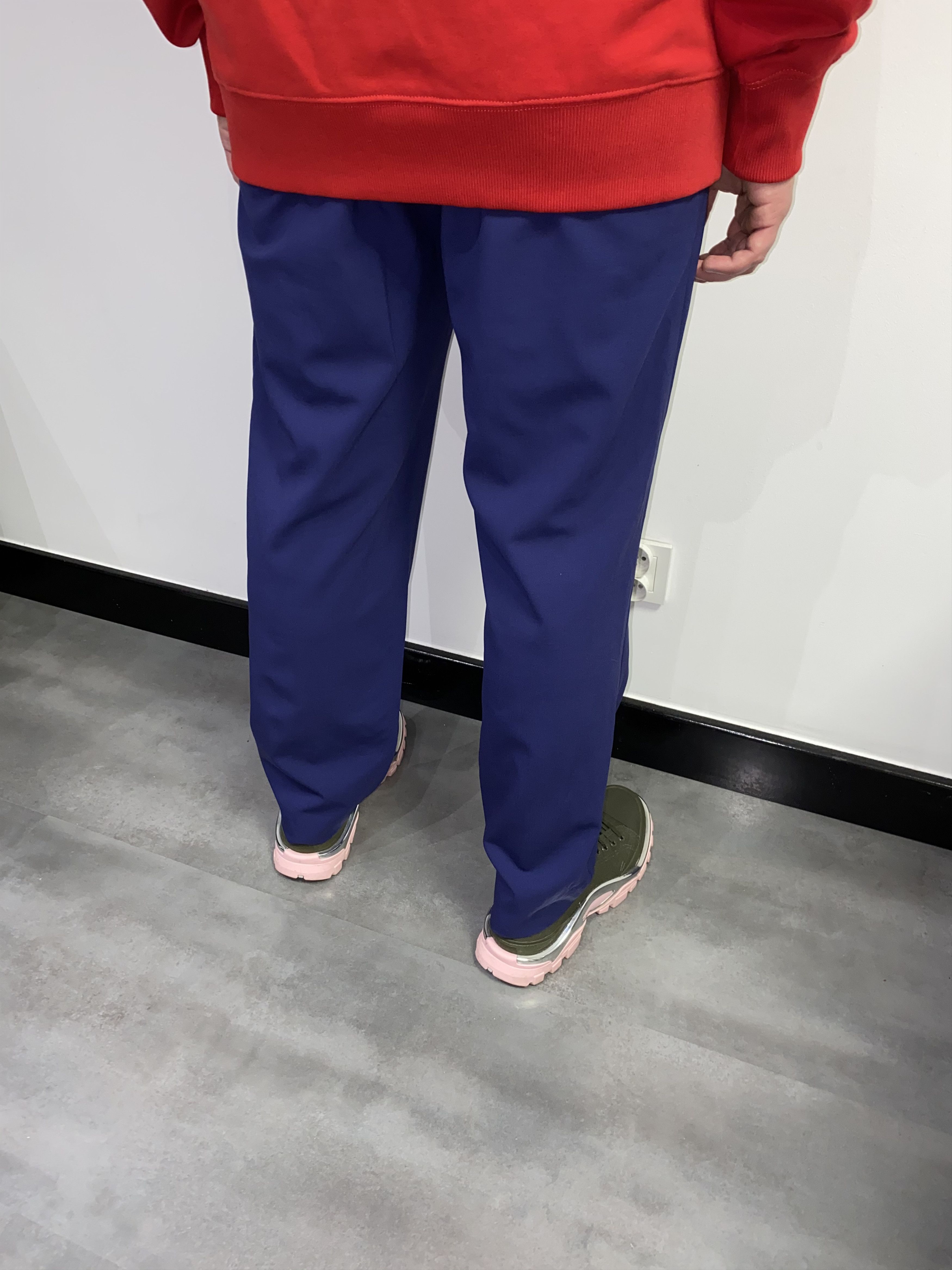 Prada Prada Blue Wool Casual Pants Size US 34 / EU 50 - 4 Thumbnail
