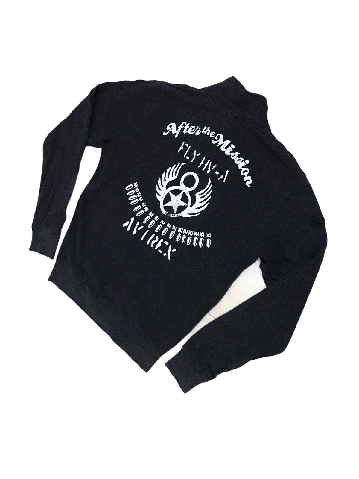 Avirex × Vintage Vintage Avirex After the Mission FLY HV - A Sweatshirt Size US M / EU 48-50 / 2 - 2 Thumbnail