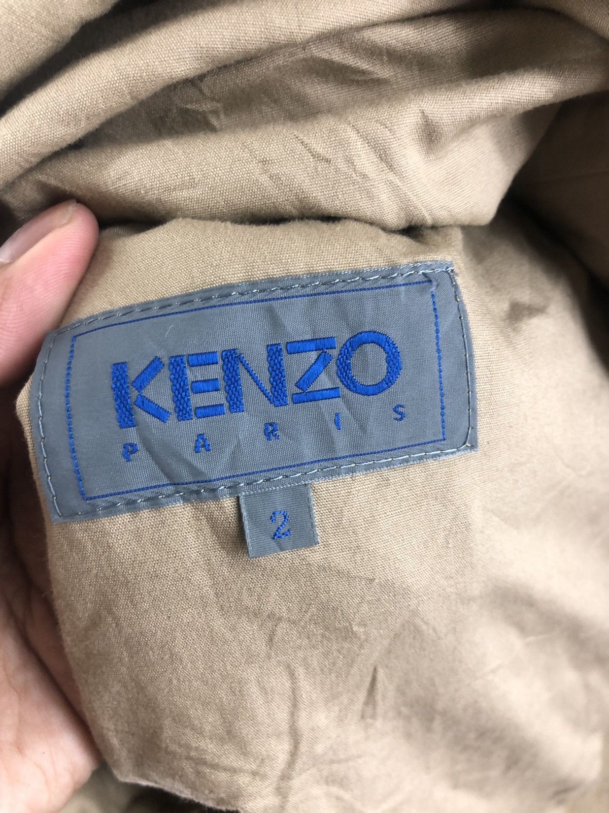 Kenzo Vintage Kenzo Hooded Long Jacket Size US M / EU 48-50 / 2 - 6 Thumbnail