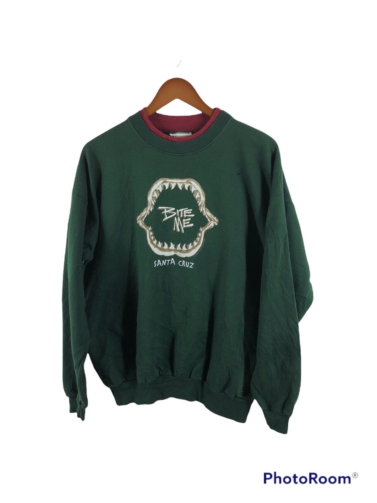 Santa Cruz Skateboards × Vintage Vintage Santa Cruz Skateboards Sweatshirt Size US L / EU 52-54 / 3 - 1 Thumbnail