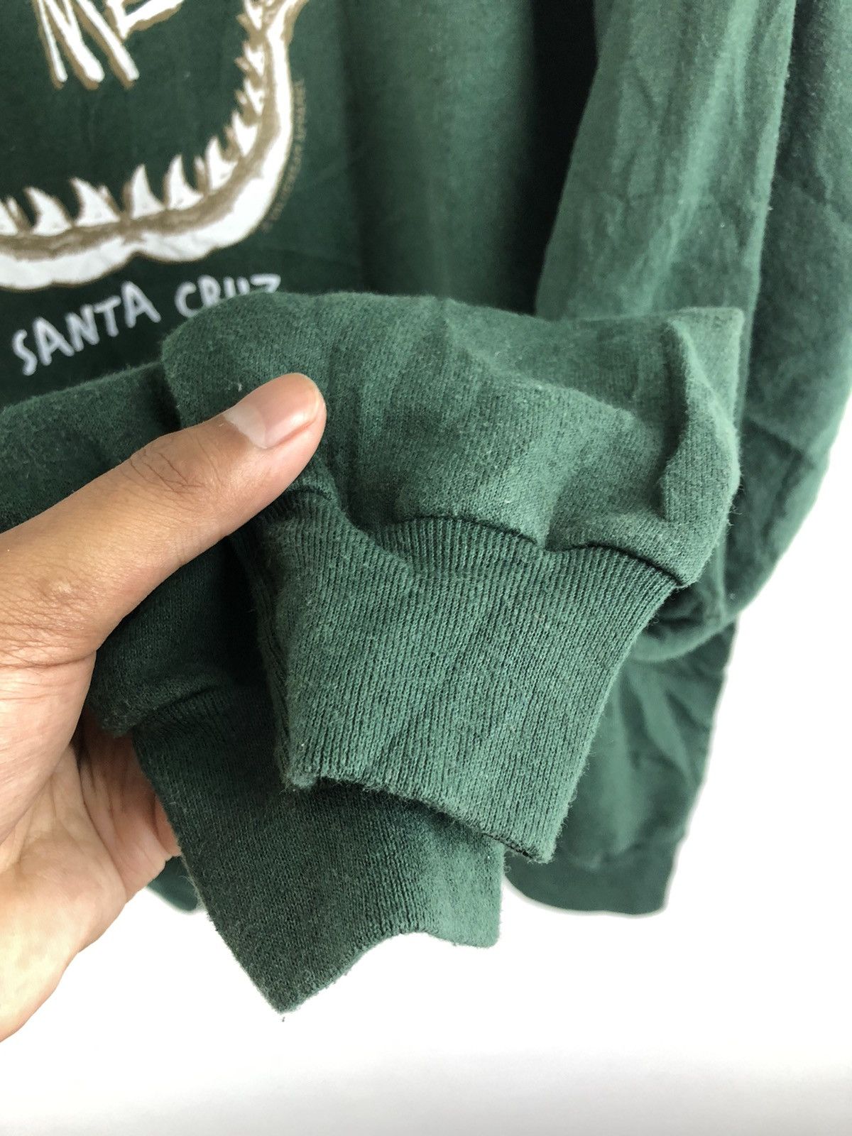 Santa Cruz Skateboards × Vintage Vintage Santa Cruz Skateboards Sweatshirt Size US L / EU 52-54 / 3 - 6 Thumbnail