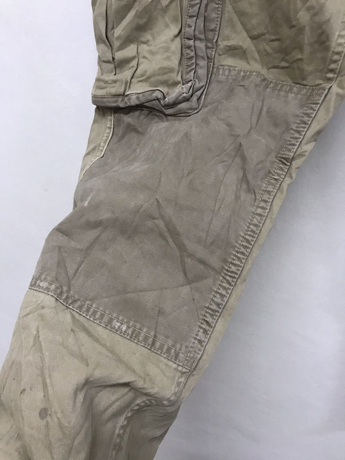 Polo Ralph Lauren Vintage Polo Ralph Lauren Double Knee Cargo Pants Size US 34 / EU 50 - 8 Thumbnail