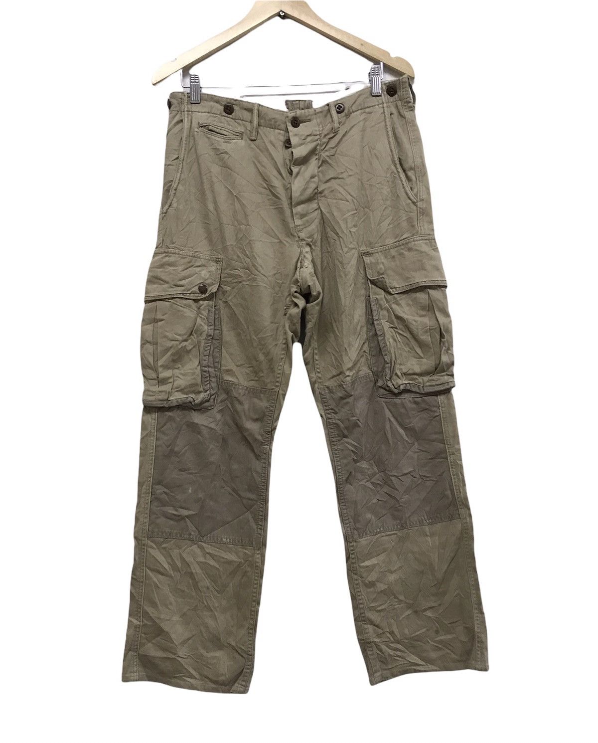 Polo Ralph Lauren Vintage Polo Ralph Lauren Double Knee Cargo Pants Size US 34 / EU 50 - 1 Thumbnail