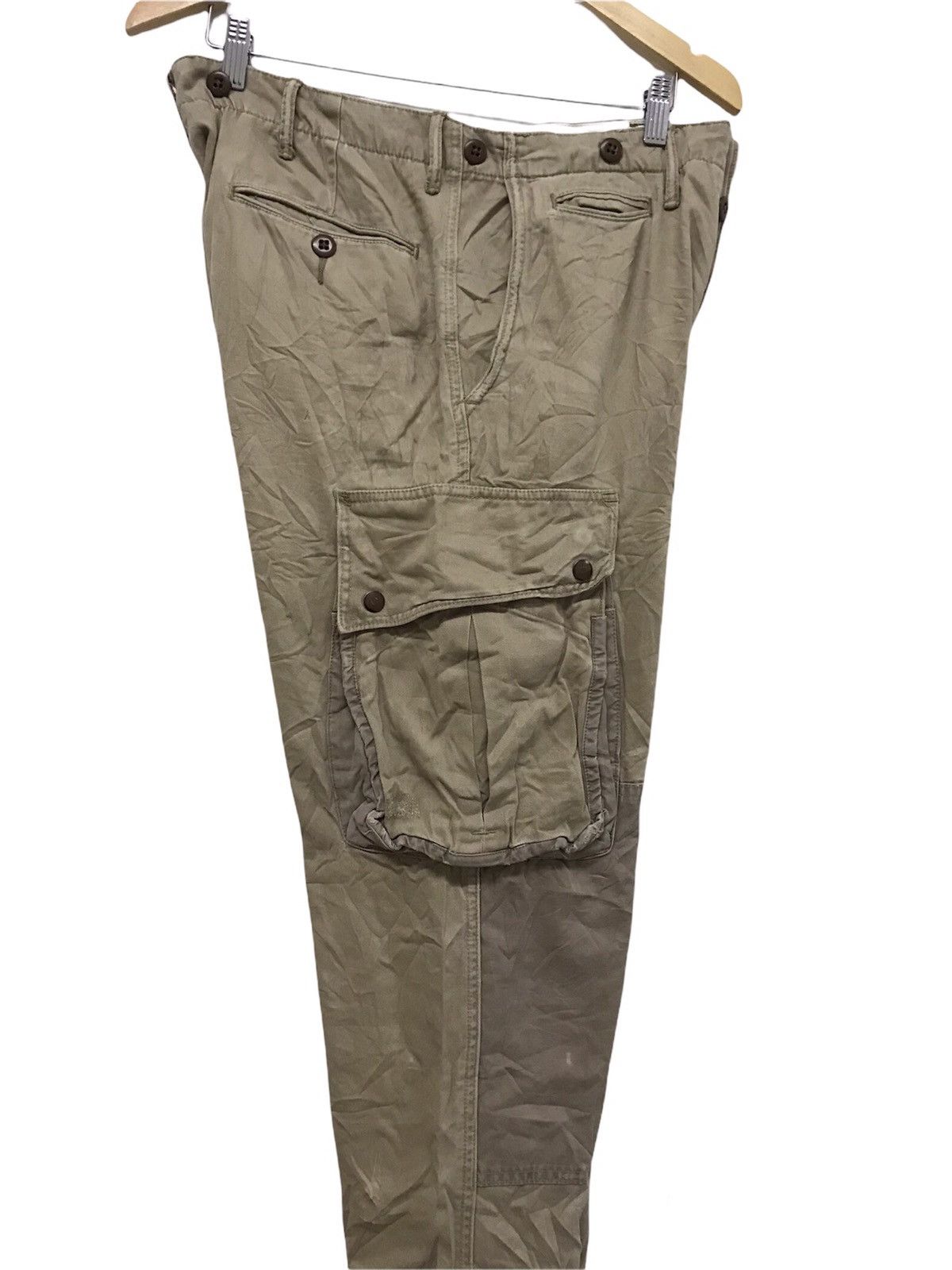 Polo Ralph Lauren Vintage Polo Ralph Lauren Double Knee Cargo Pants Size US 34 / EU 50 - 4 Thumbnail