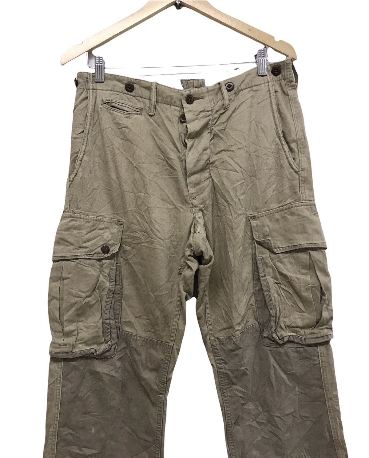 Polo Ralph Lauren Vintage Polo Ralph Lauren Double Knee Cargo Pants Size US 34 / EU 50 - 3 Thumbnail