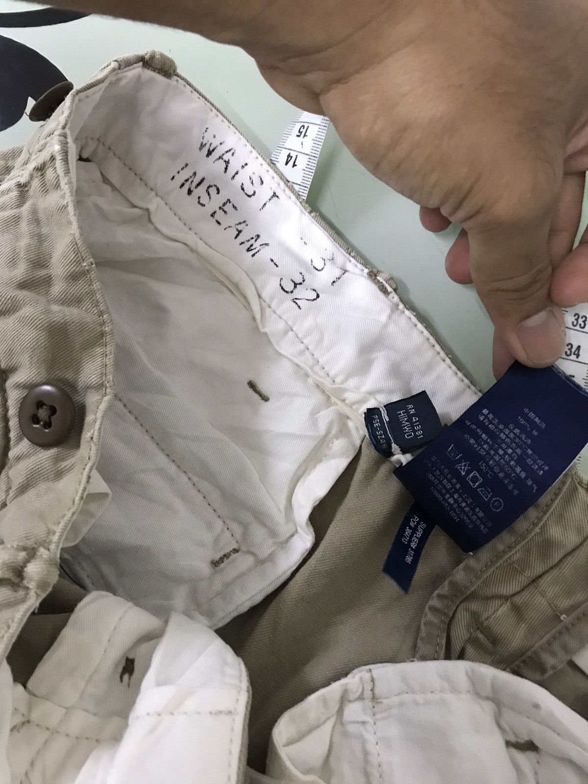 Polo Ralph Lauren Vintage Polo Ralph Lauren Double Knee Cargo Pants Size US 34 / EU 50 - 19 Thumbnail