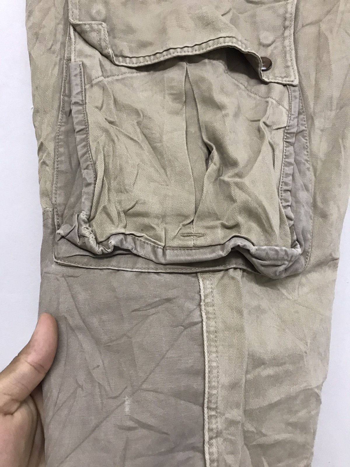Polo Ralph Lauren Vintage Polo Ralph Lauren Double Knee Cargo Pants Size US 34 / EU 50 - 16 Thumbnail