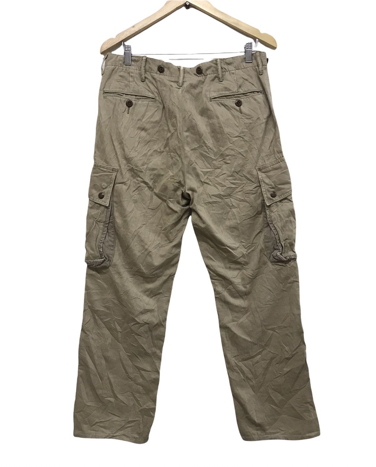 Polo Ralph Lauren Vintage Polo Ralph Lauren Double Knee Cargo Pants Size US 34 / EU 50 - 2 Thumbnail