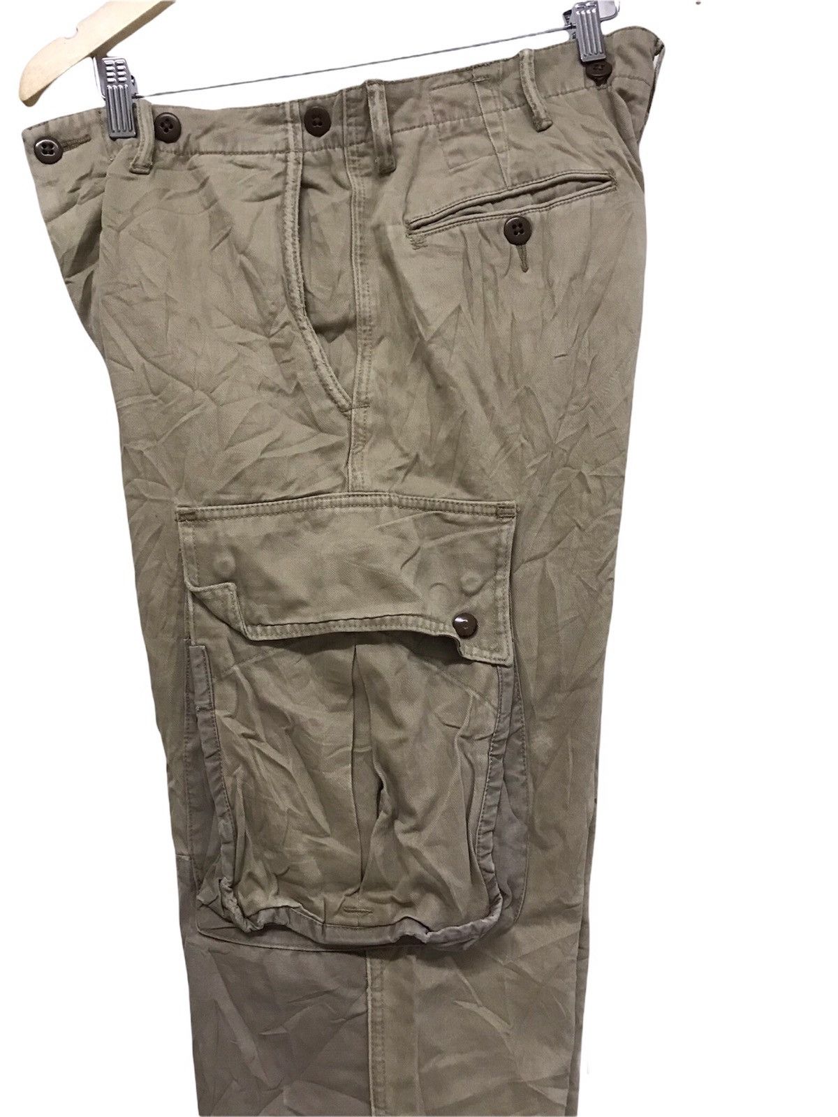 Polo Ralph Lauren Vintage Polo Ralph Lauren Double Knee Cargo Pants Size US 34 / EU 50 - 5 Thumbnail