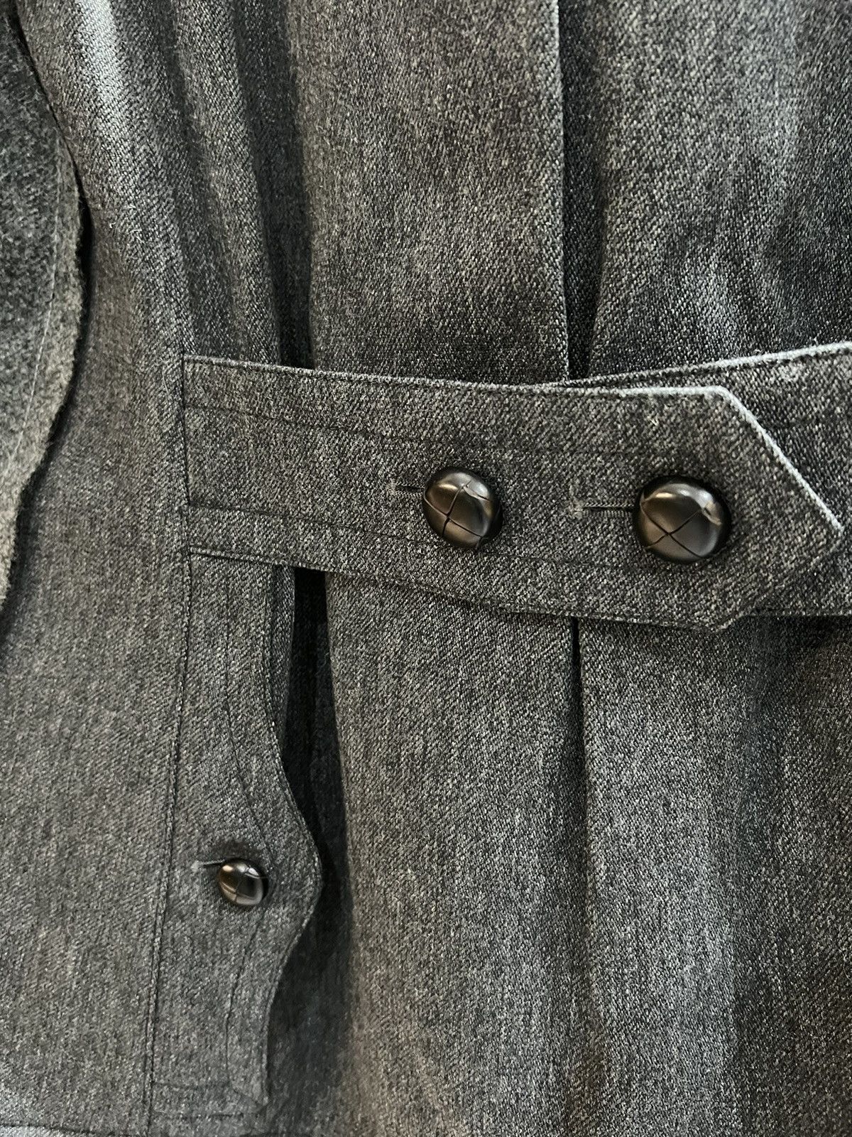 Maison Margiela Maison Margiela Grey Wool Twill Kaban patched coat SIZE48 Size US M / EU 48-50 / 2 - 12 Thumbnail