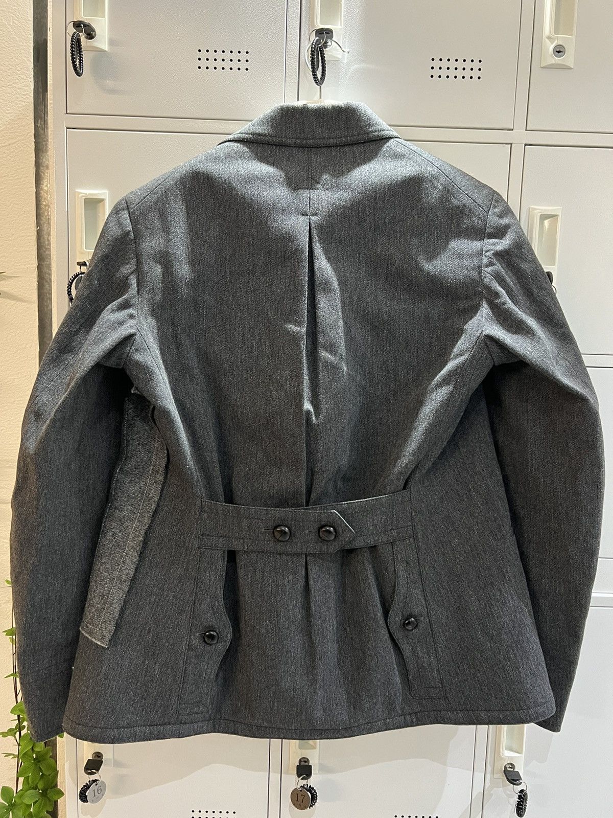 Maison Margiela Maison Margiela Grey Wool Twill Kaban patched coat SIZE48 Size US M / EU 48-50 / 2 - 11 Thumbnail