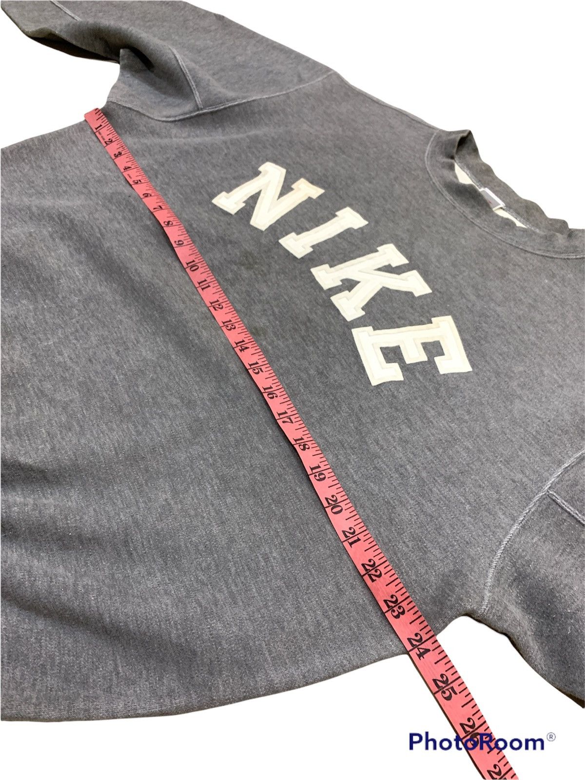 Nike VTG 90s NIKE BLOCK GREY TAG SWEATSHIRT PULLOVER Size US L / EU 52-54 / 3 - 5 Thumbnail