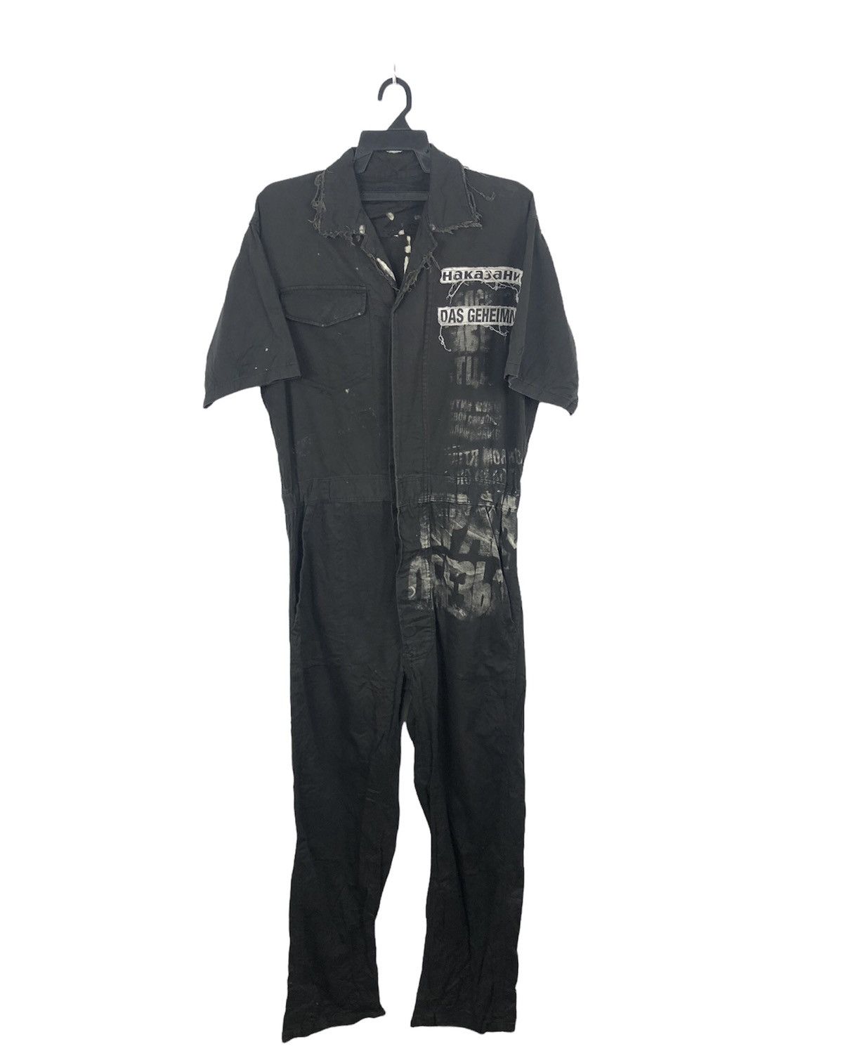 Japanese Brand Punk Style Skull Smoker Coverall Size US L / EU 52-54 / 3 - 2 Thumbnail