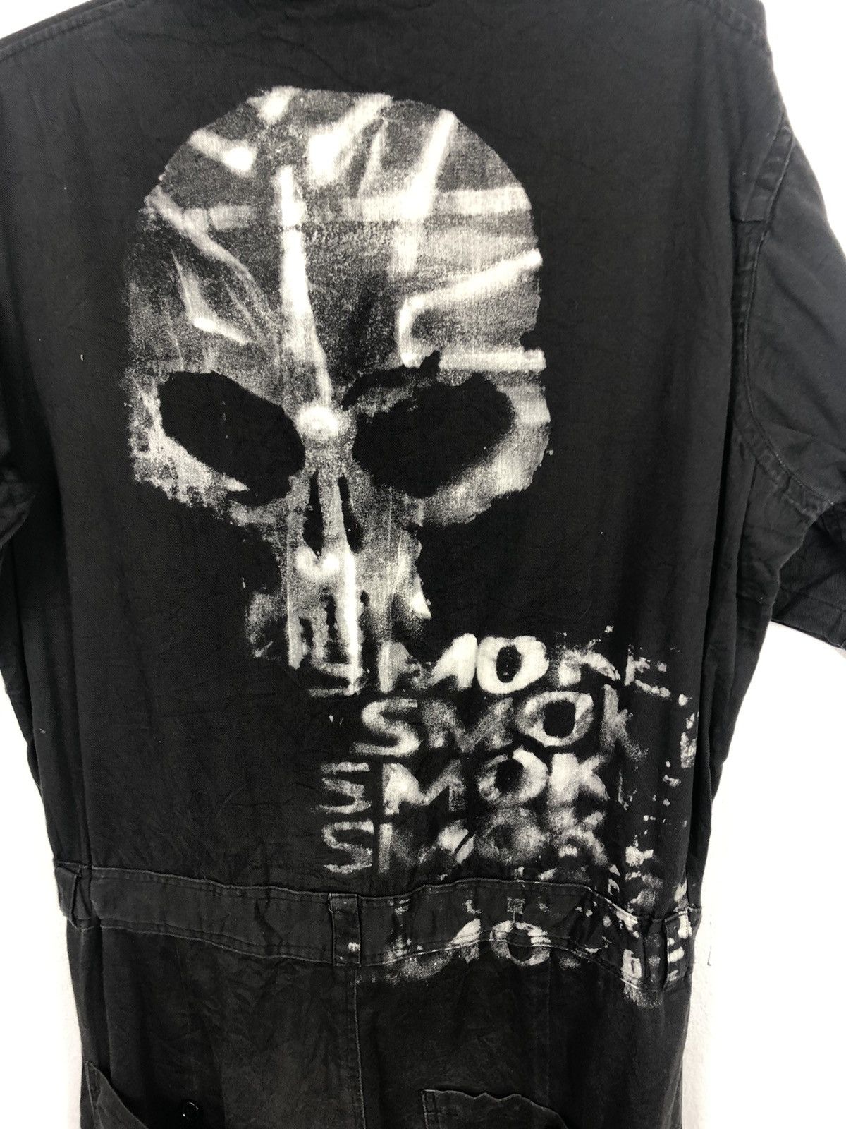 Japanese Brand Punk Style Skull Smoker Coverall Size US L / EU 52-54 / 3 - 4 Thumbnail