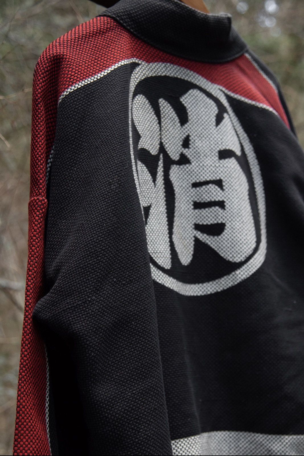 Japanese Brand Vintage Kimono Kendo Bomber Black Kangi Size US L / EU 52-54 / 3 - 1 Thumbnail