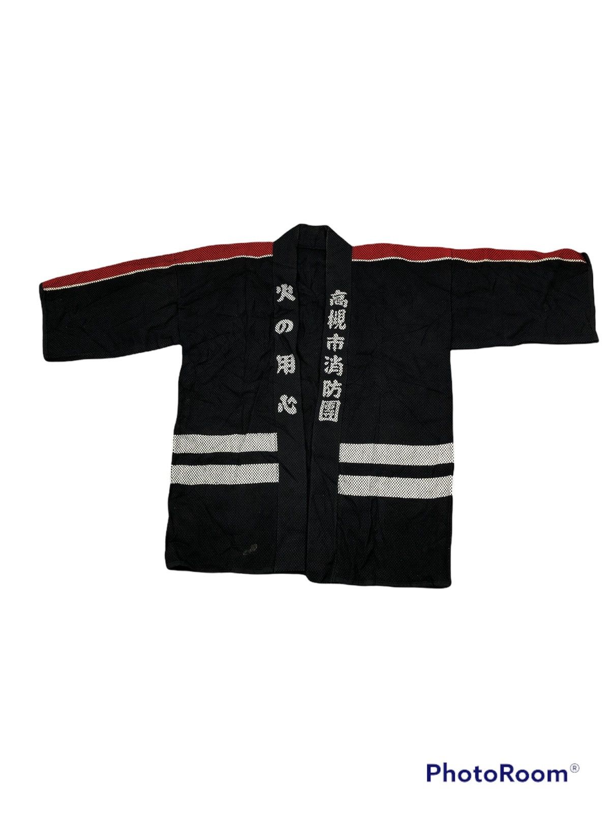 Japanese Brand Vintage Kimono Kendo Bomber Black Kangi Size US L / EU 52-54 / 3 - 3 Thumbnail