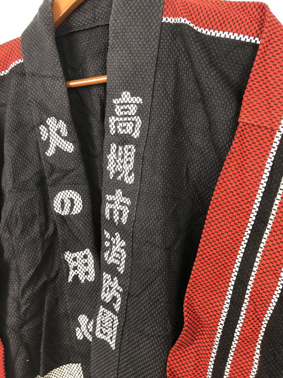 Japanese Brand Vintage Kimono Kendo Bomber Black Kangi Size US L / EU 52-54 / 3 - 7 Thumbnail