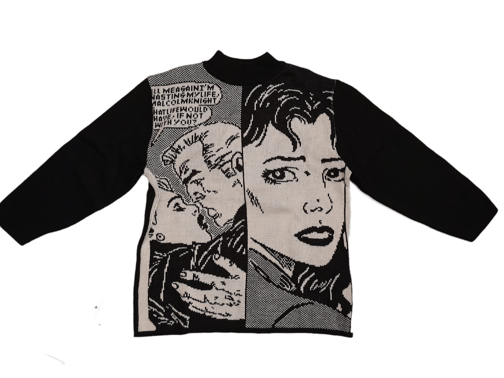 Designer Mode Malcom Knight Knitwear Like Supreme Superman (E817) Size US M / EU 48-50 / 2 - 1 Thumbnail