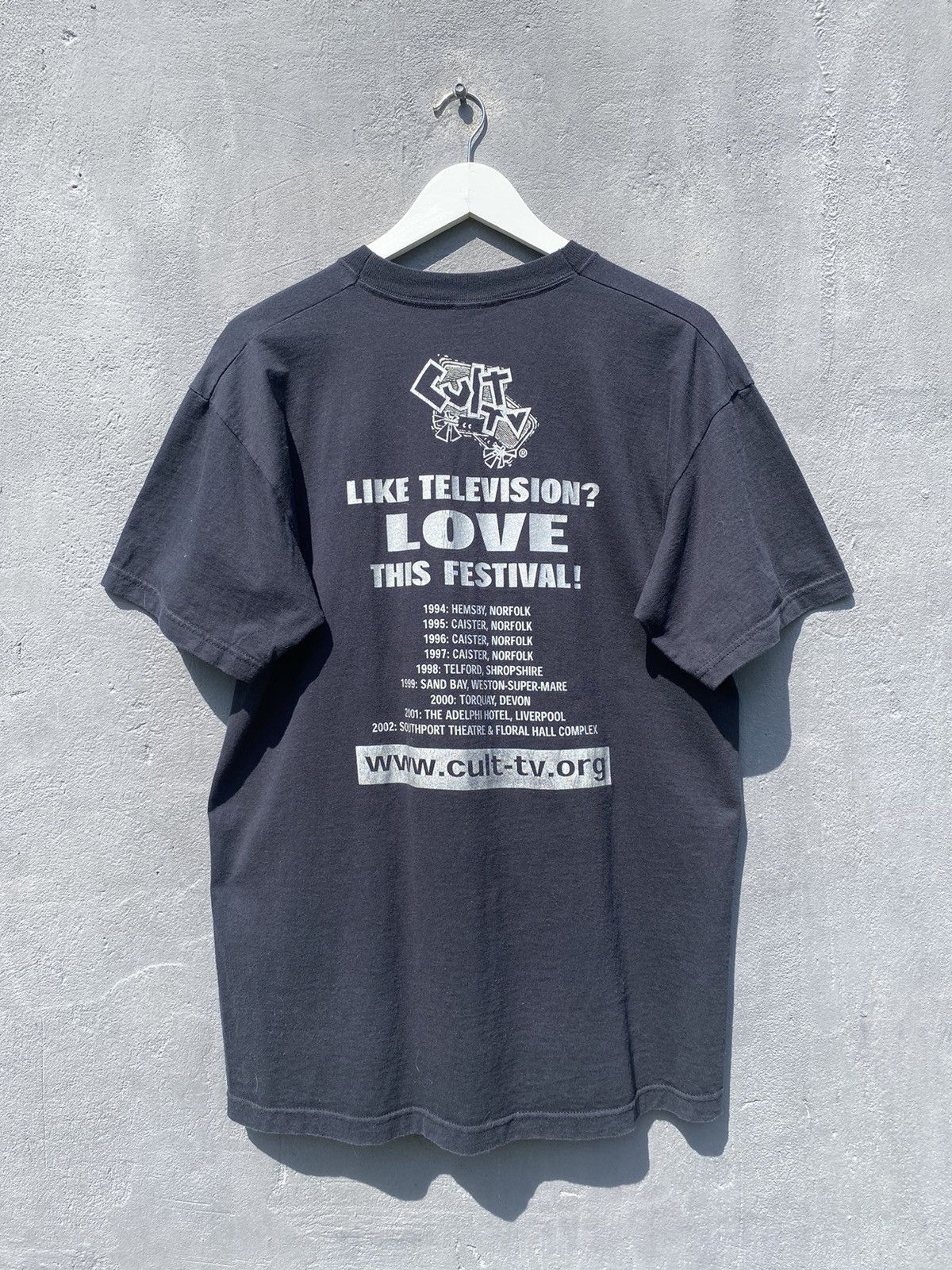 Band Tees Vintage 90s CULT TV CRAZY MOVIE TEE BADDY VAMPIRE Size US L / EU 52-54 / 3 - 4 Thumbnail