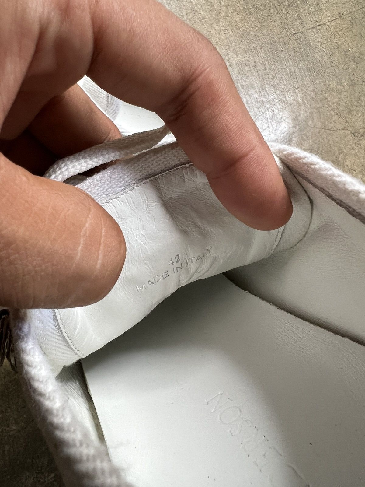 JW Anderson J.W. Anderson S/S 17 Low Top Flax Eyelet Trainers Size US 9 / EU 42 - 19 Thumbnail