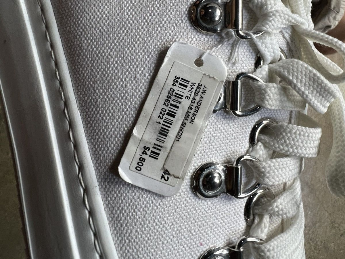 JW Anderson J.W. Anderson S/S 17 Low Top Flax Eyelet Trainers Size US 9 / EU 42 - 18 Thumbnail