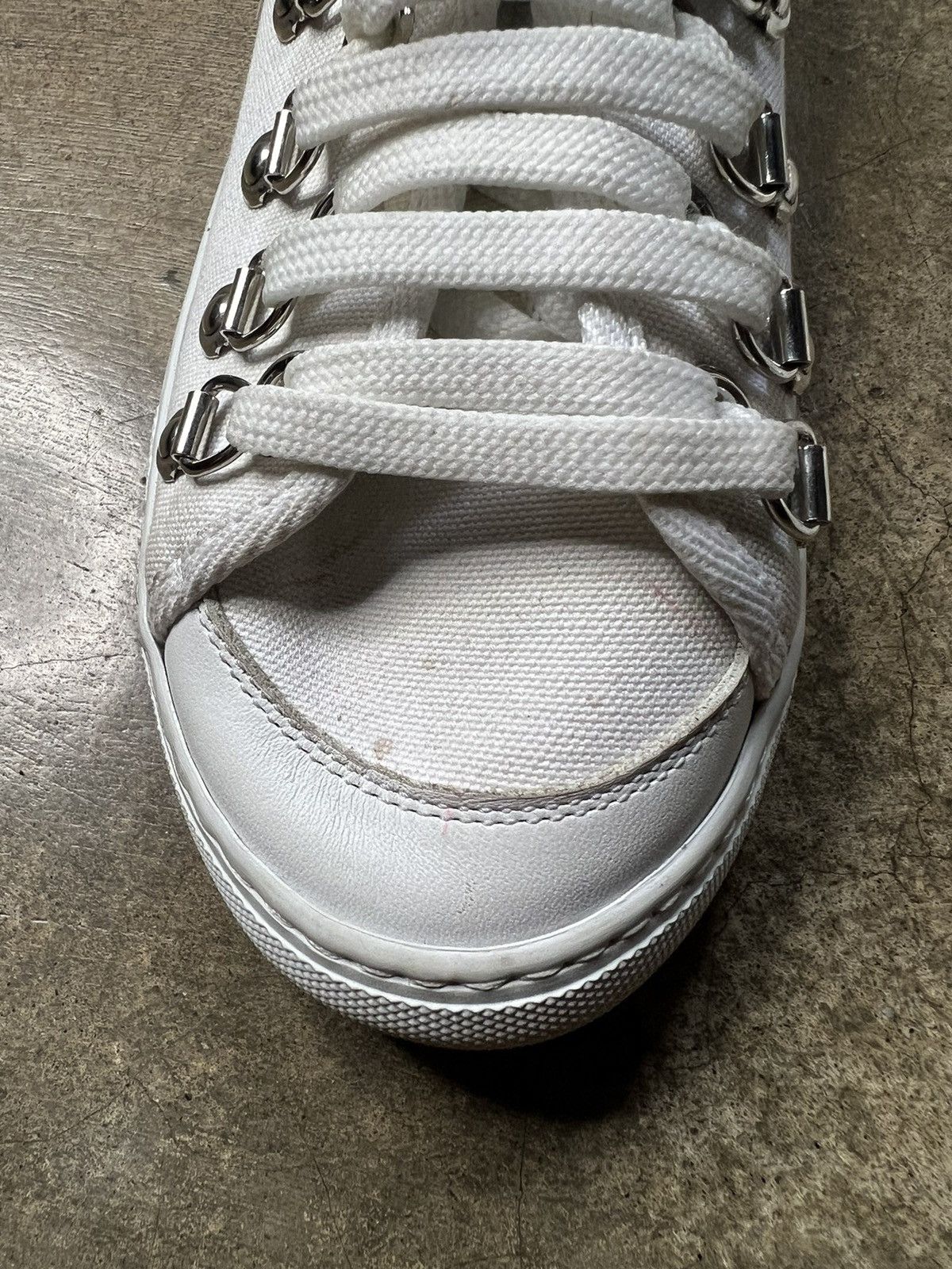 JW Anderson J.W. Anderson S/S 17 Low Top Flax Eyelet Trainers Size US 9 / EU 42 - 6 Thumbnail
