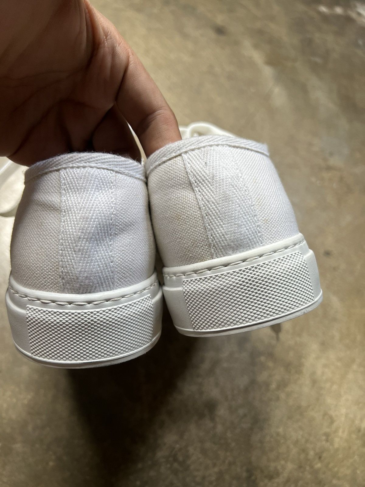 JW Anderson J.W. Anderson S/S 17 Low Top Flax Eyelet Trainers Size US 9 / EU 42 - 17 Thumbnail