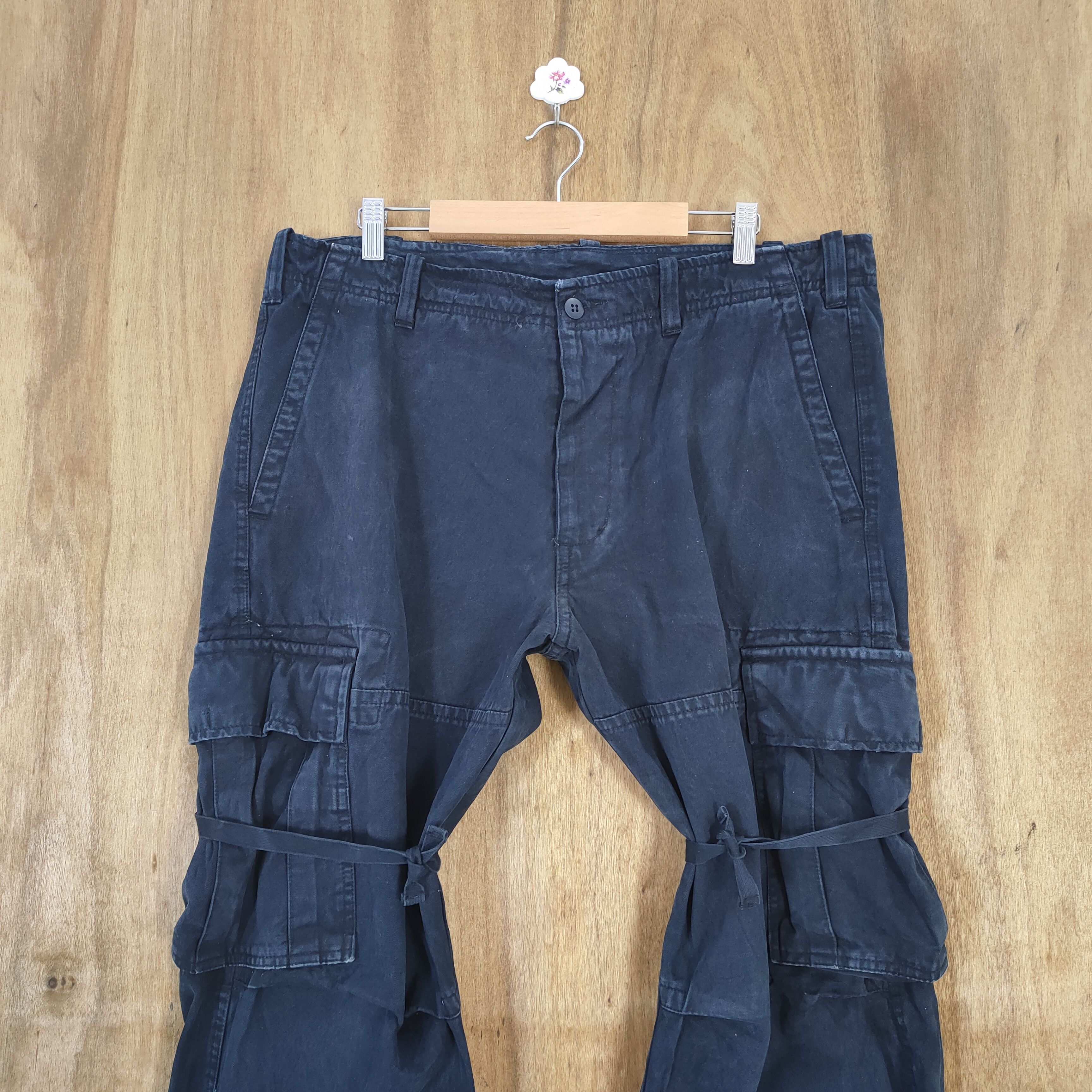 If Six Was Nine × Japanese Brand JAPANESE BRAND PARACHUTE CARGO PANTS Size US 37 - 13 Thumbnail