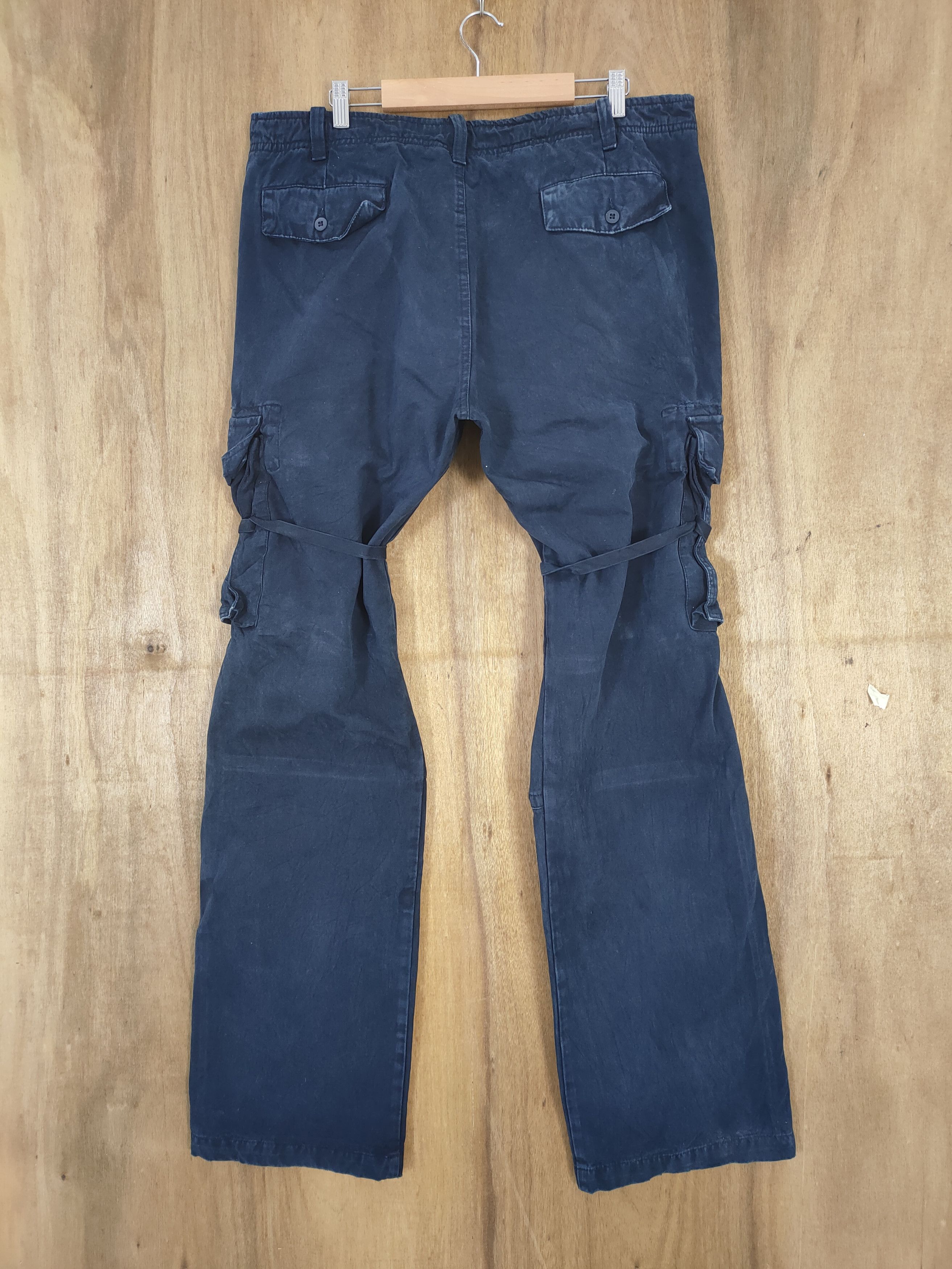 If Six Was Nine × Japanese Brand JAPANESE BRAND PARACHUTE CARGO PANTS Size US 37 - 4 Thumbnail