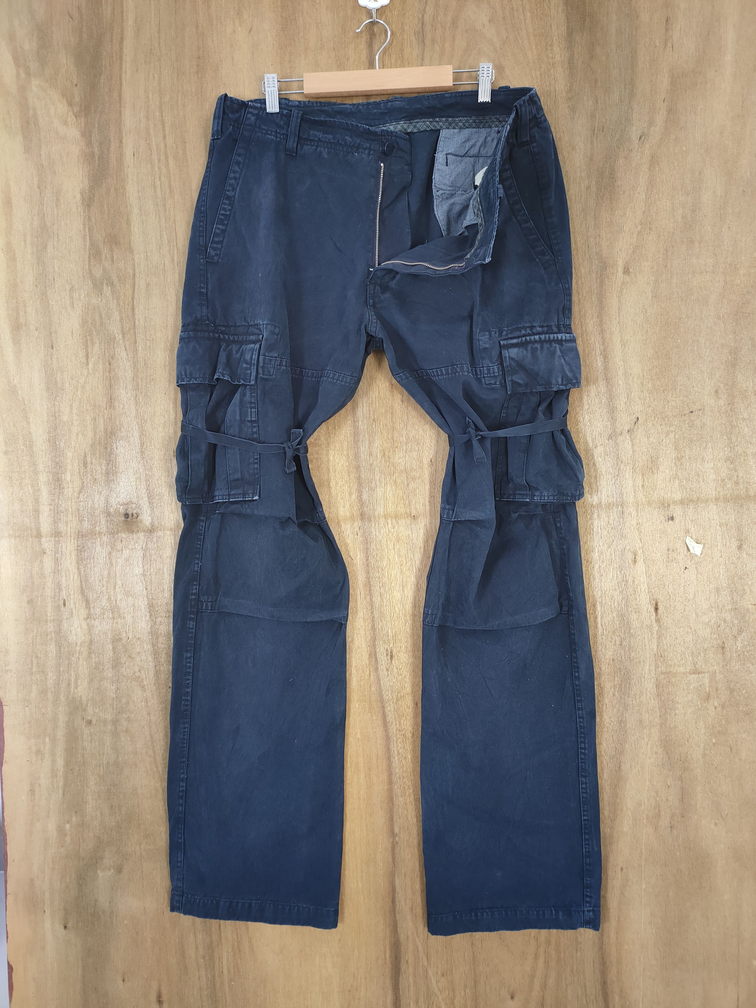 If Six Was Nine × Japanese Brand JAPANESE BRAND PARACHUTE CARGO PANTS Size US 37 - 6 Thumbnail