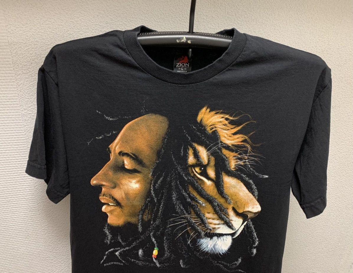 Bob Marley Bob Marley reggae rap vintage t-shirt made in Usa 2007 Xl sz Size US XL / EU 56 / 4 - 2 Thumbnail