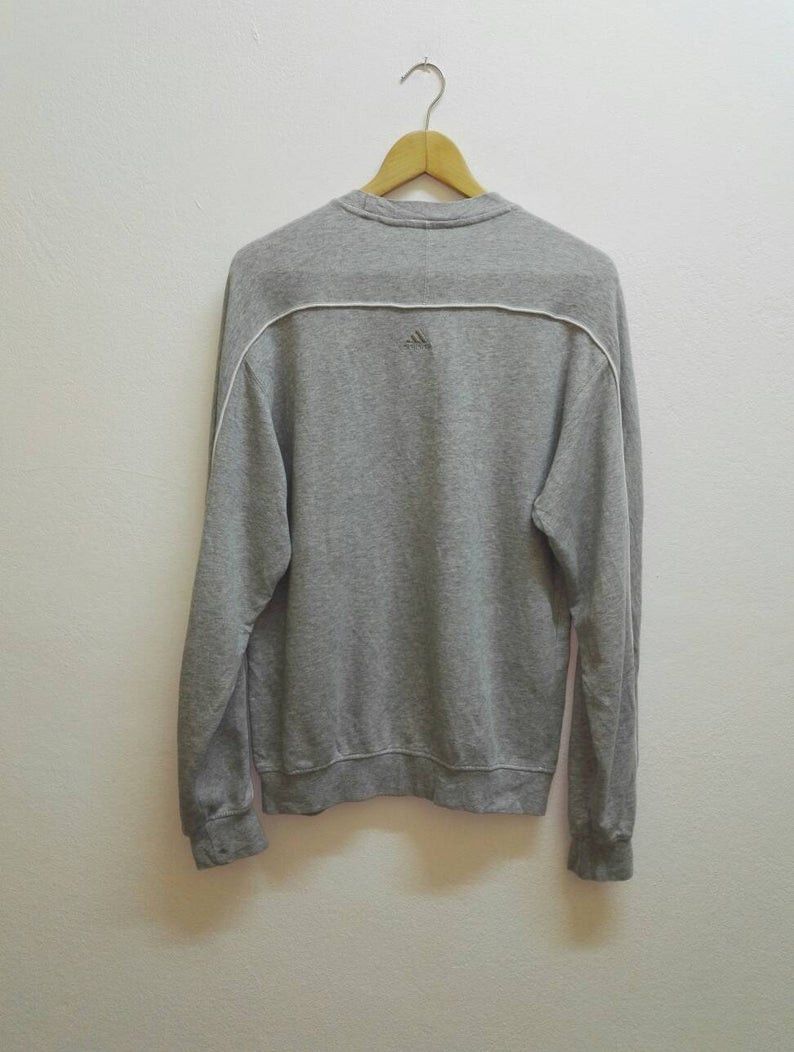 Adidas Adidas Sweatshirt Embroidered Logo Good Condition Used(c18) Size US L / EU 52-54 / 3 - 5 Thumbnail