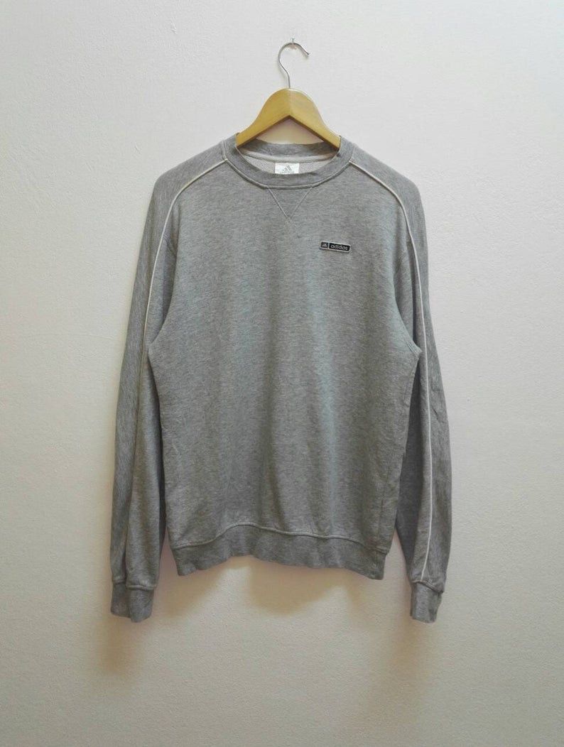 Adidas Adidas Sweatshirt Embroidered Logo Good Condition Used(c18) Size US L / EU 52-54 / 3 - 1 Thumbnail